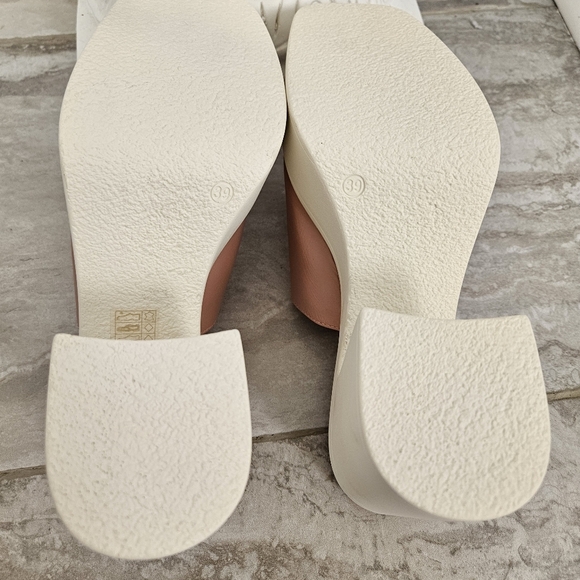 Free People Zoe Women's Platform Slide Sandal  Natural Size EUR39/ US9 - Picture 9 of 12